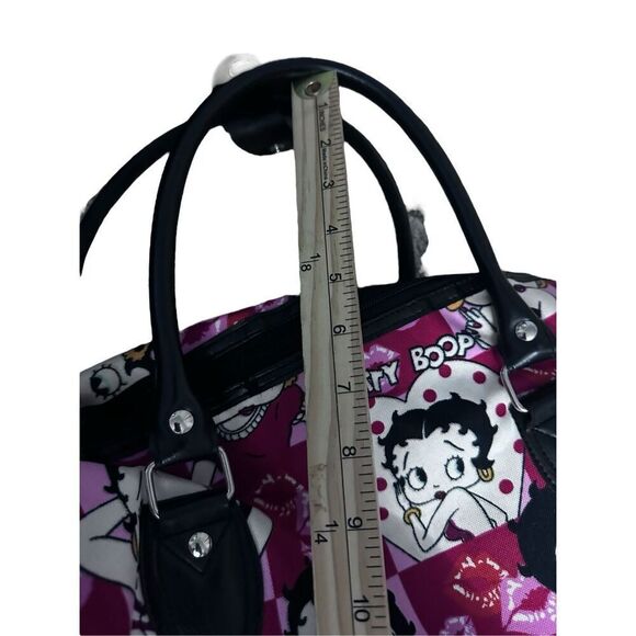 BEAUTIFUL VINTAGE Betty Boop  duffle / purse bag  purse GREAT CONDITION - Picture 10 of 12